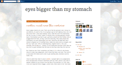 Desktop Screenshot of eyes-bigger-than-my-stomach.blogspot.com