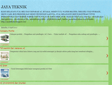 Tablet Screenshot of jayateknik.blogspot.com