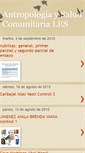 Mobile Screenshot of antropologiaysaludcomunitariales.blogspot.com