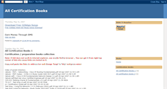 Desktop Screenshot of certification786.blogspot.com