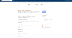 Desktop Screenshot of felixthecook.blogspot.com