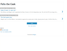 Tablet Screenshot of felixthecook.blogspot.com