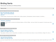 Tablet Screenshot of birdingiberia.blogspot.com