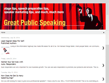 Tablet Screenshot of greatpublicspeaking.blogspot.com