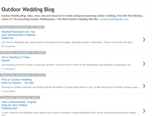 Tablet Screenshot of outdoorwedding.blogspot.com