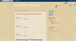 Desktop Screenshot of comfortfurnaceheaters.blogspot.com