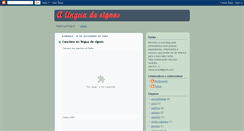 Desktop Screenshot of alinguadesignos.blogspot.com