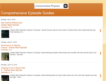 Tablet Screenshot of episodeguides.blogspot.com