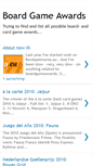 Mobile Screenshot of boardgameawards.blogspot.com
