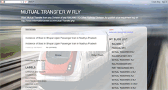 Desktop Screenshot of mutualtransferwrly.blogspot.com