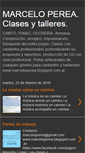 Mobile Screenshot of marcelopereaclasesytalleres.blogspot.com