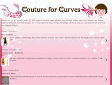 Tablet Screenshot of coutureforcurves.blogspot.com