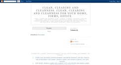 Desktop Screenshot of cleaningandcleannessdetergent.blogspot.com