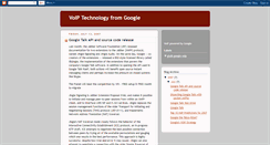 Desktop Screenshot of googlevoip.blogspot.com