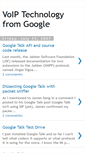 Mobile Screenshot of googlevoip.blogspot.com