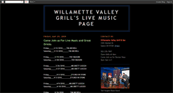 Desktop Screenshot of livemusicwvg.blogspot.com