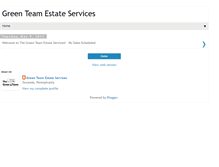 Tablet Screenshot of greenteamservices.blogspot.com