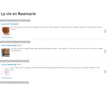 Tablet Screenshot of la-vie-en-rosemarie.blogspot.com