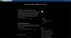 Desktop Screenshot of milwaukeebraceadult.blogspot.com