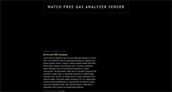 Desktop Screenshot of gas-analyzer-sensor.blogspot.com
