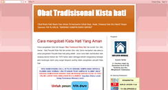 Desktop Screenshot of obatkistahati.blogspot.com