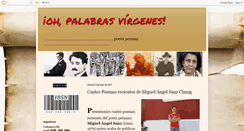 Desktop Screenshot of ohpalabrasvirgenes.blogspot.com