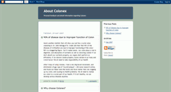 Desktop Screenshot of colonex-info.blogspot.com