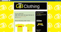 Desktop Screenshot of gtbclothing.blogspot.com