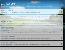 Tablet Screenshot of cooltxtsms.blogspot.com