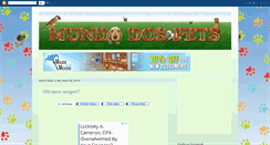 Desktop Screenshot of nomundodospets.blogspot.com