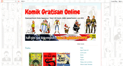 Desktop Screenshot of komikgratisanonline.blogspot.com