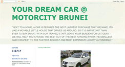 Desktop Screenshot of motorcity-yourdreamcar.blogspot.com