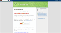 Desktop Screenshot of e-commerce3013.blogspot.com
