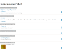 Tablet Screenshot of anoystershell.blogspot.com