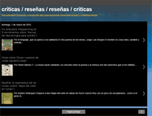 Tablet Screenshot of criticaversodestierro.blogspot.com