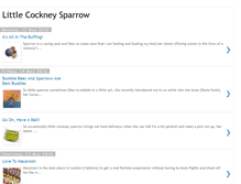 Tablet Screenshot of littlecockneysparrow.blogspot.com