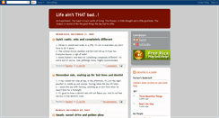Desktop Screenshot of aintthatbad.blogspot.com