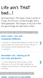 Mobile Screenshot of aintthatbad.blogspot.com