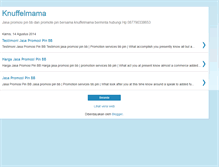 Tablet Screenshot of knuffelmama.blogspot.com