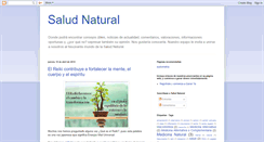 Desktop Screenshot of natura-salutis.blogspot.com