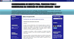 Desktop Screenshot of direitopenalcja.blogspot.com