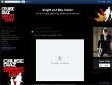 Tablet Screenshot of knightanddaymovietrailer.blogspot.com