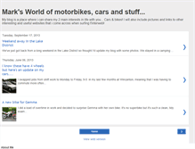Tablet Screenshot of markon2wheels.blogspot.com