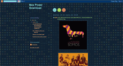 Desktop Screenshot of de-todo-a-lo-max-power.blogspot.com