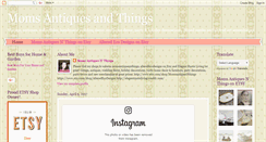 Desktop Screenshot of momsantiquesandthings.blogspot.com