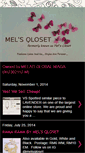 Mobile Screenshot of melscloset.blogspot.com