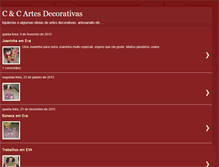 Tablet Screenshot of cecartesdecorativas.blogspot.com