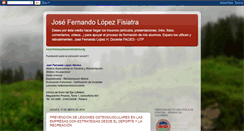 Desktop Screenshot of josefernandolopezfisiatra.blogspot.com