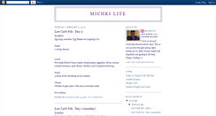 Desktop Screenshot of michki.blogspot.com