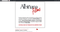 Desktop Screenshot of albinanafilms.blogspot.com